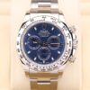 Pre-owned moonphase wrist watch with dark dial
