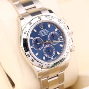 Pre-owned stainless steel chronograph watch