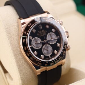 Men's vintage dress automatic watch close-up