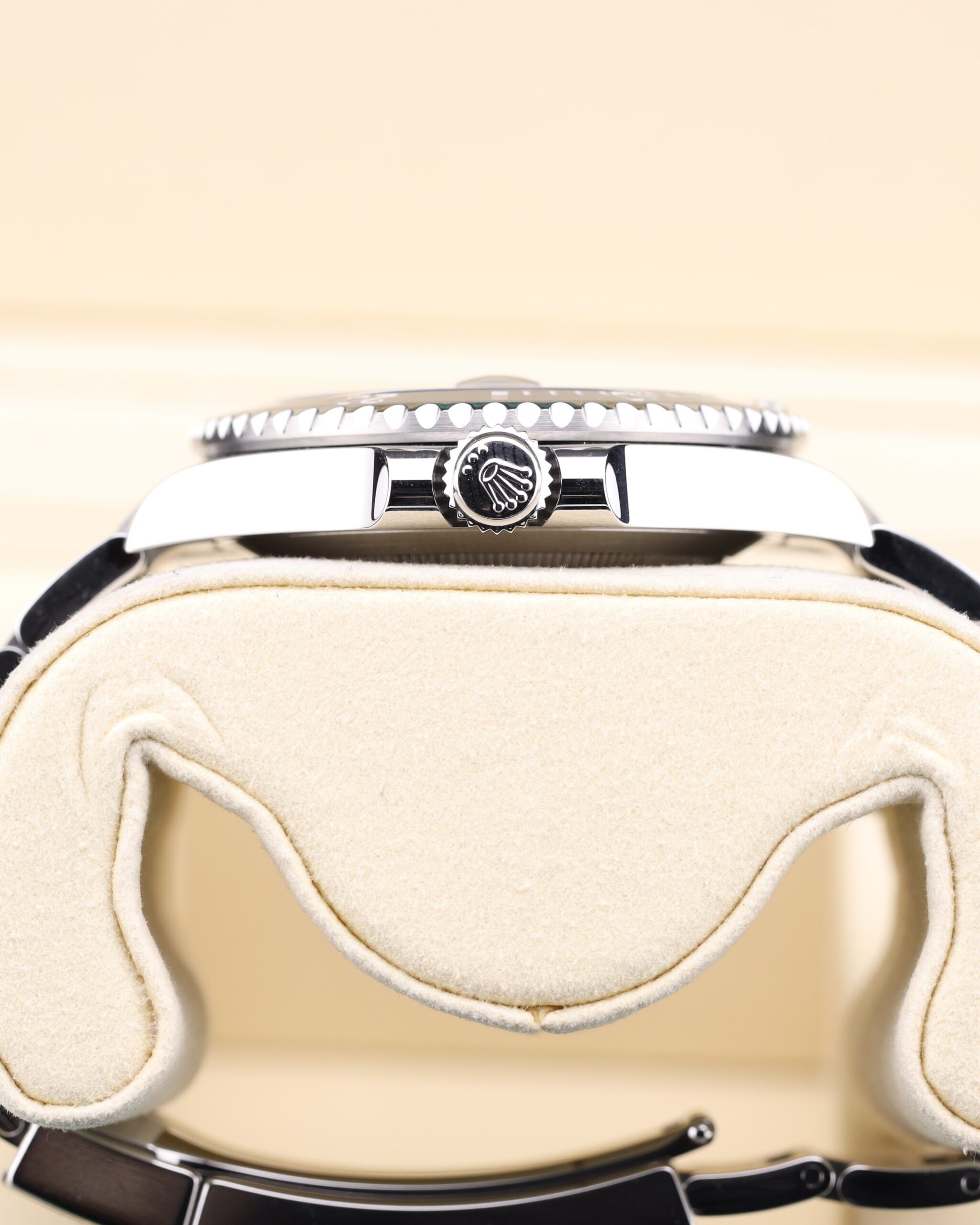 Men's vintage dress automatic watch with leather strap
