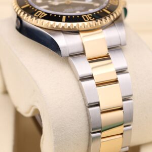 Pre-owned moonphase wrist watch with dark dial