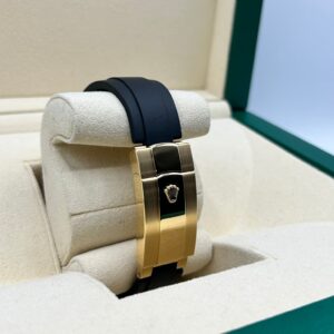 Used Swiss made mechanical watch close-up