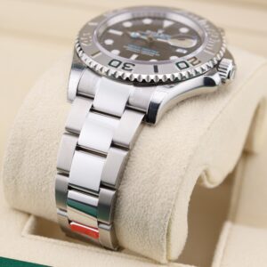 Pre-owned moonphase wrist watch with dark dial