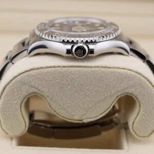 Pre-owned stainless steel chronograph watch