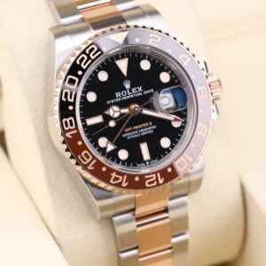 Used Swiss made mechanical watch side view