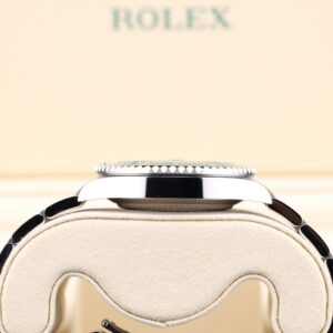 Pre-owned stainless steel chronograph watch