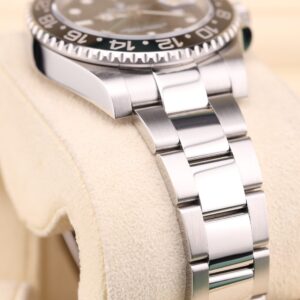 Pre-owned stainless steel chronograph watch