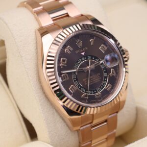 Pre-owned stainless steel chronograph watch