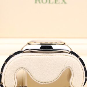 Pre-owned moonphase wrist watch with dark dial