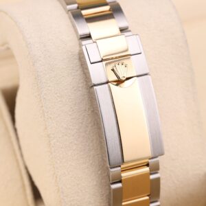 Men's vintage dress automatic watch close-up