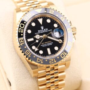 Men's vintage dress automatic watch with leather strap