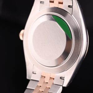 Vintage diver mechanical watch close-up