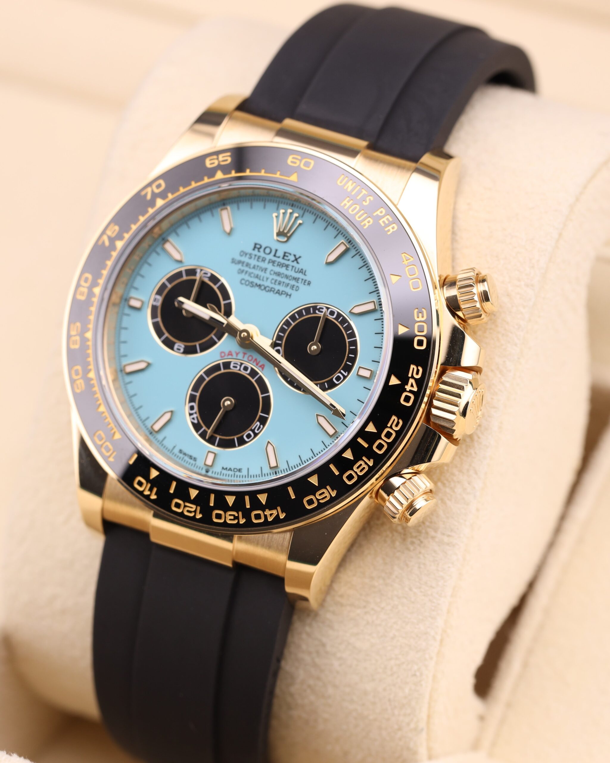 Vintage slim case men’s watch with minimalist dial