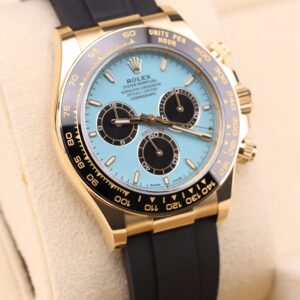 Pre-owned moonphase wrist watch with dark dial