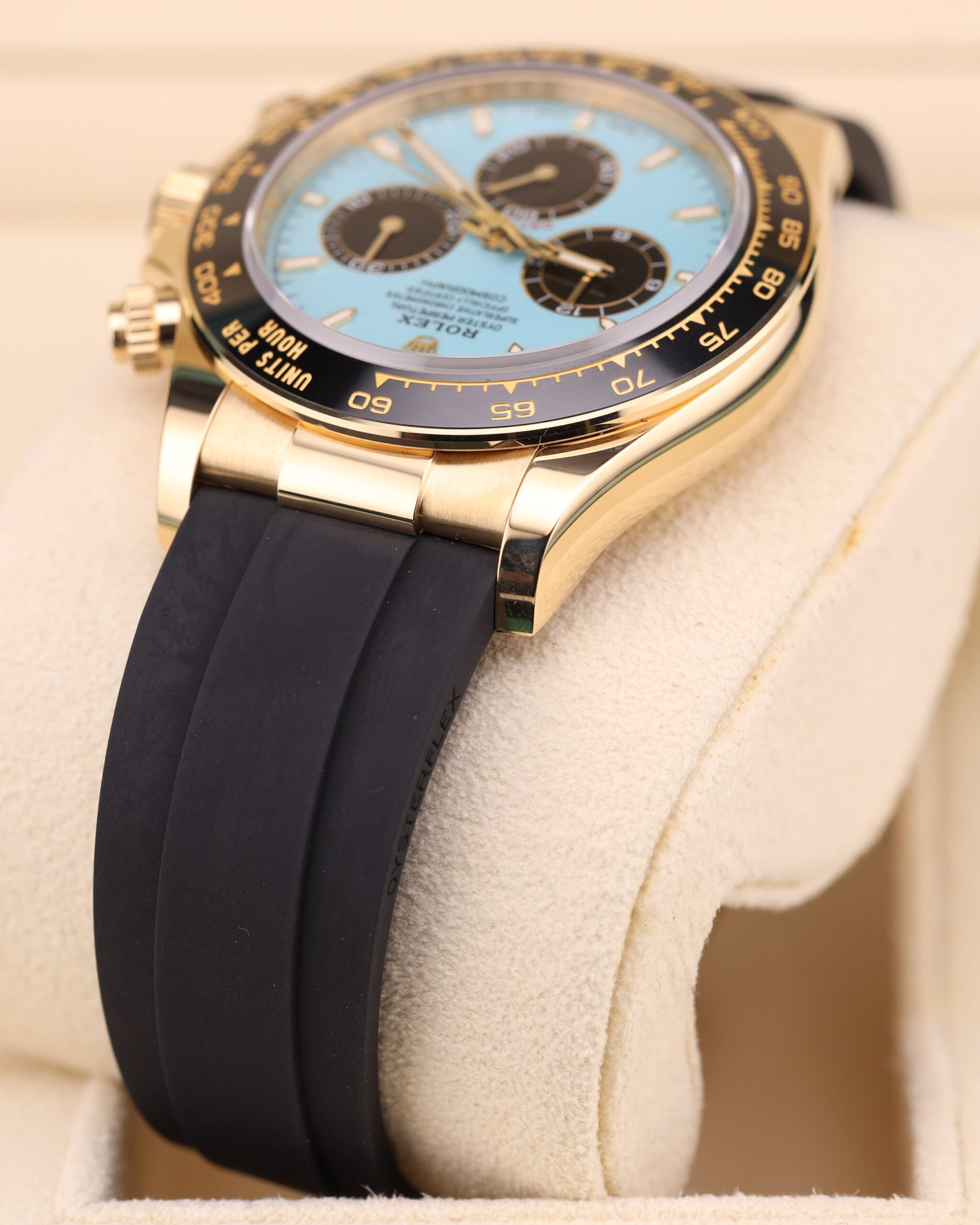 Pre-owned stainless steel chronograph watch