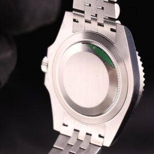 Pre-owned stainless steel chronograph watch