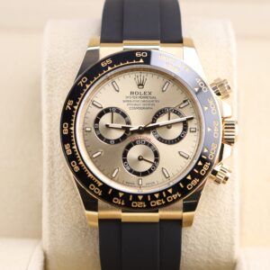 Pre-owned moonphase wrist watch with dark dial