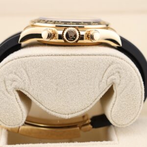 Pre-owned moonphase wrist watch with leather strap