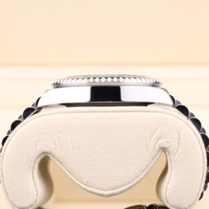 Pre-owned stainless steel chronograph watch