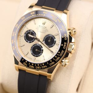 Men's vintage dress automatic watch close-up