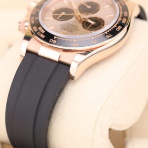 Vintage diver mechanical watch on wrist