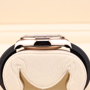 Pre-owned moonphase wrist watch with dark dial