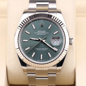 Vintage diver mechanical watch close-up