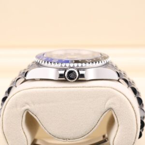 Men's vintage dress automatic watch close-up
