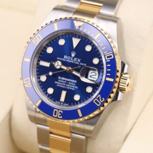 Used Swiss made mechanical watch on wrist