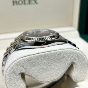 Pre-owned stainless steel chronograph watch