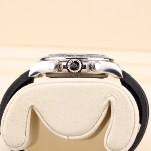 Pre-owned stainless steel chronograph watch