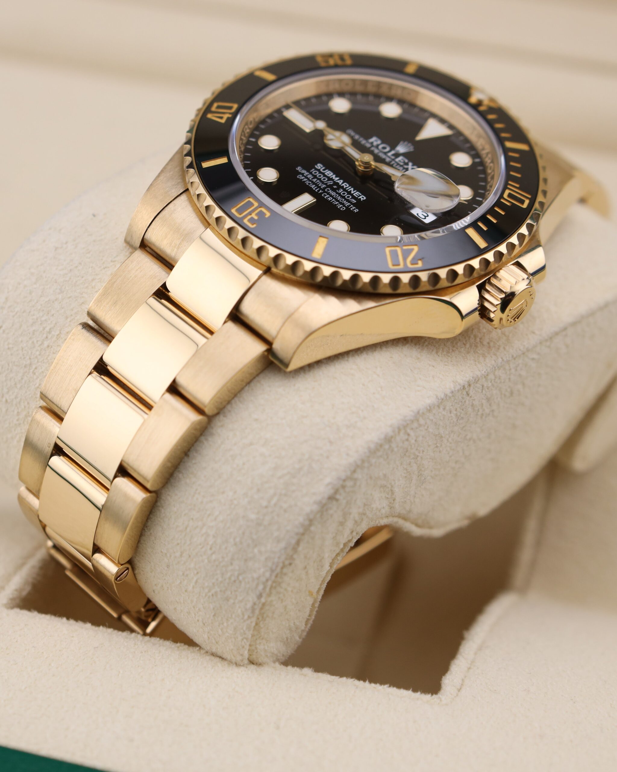 Pre-owned stainless steel chronograph watch