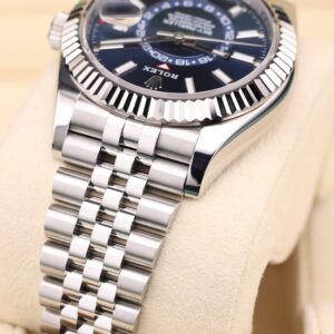 Used Swiss made mechanical watch close-up