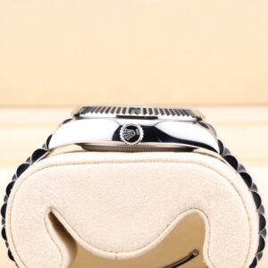 Pre-owned stainless steel chronograph watch