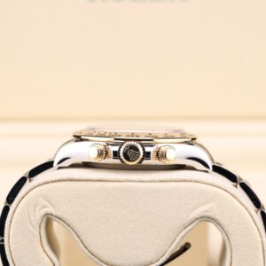 Pre-owned stainless steel chronograph watch