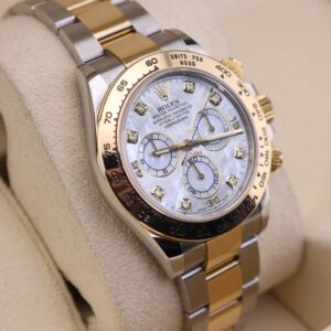 Pre-owned stainless steel chronograph wristwatch