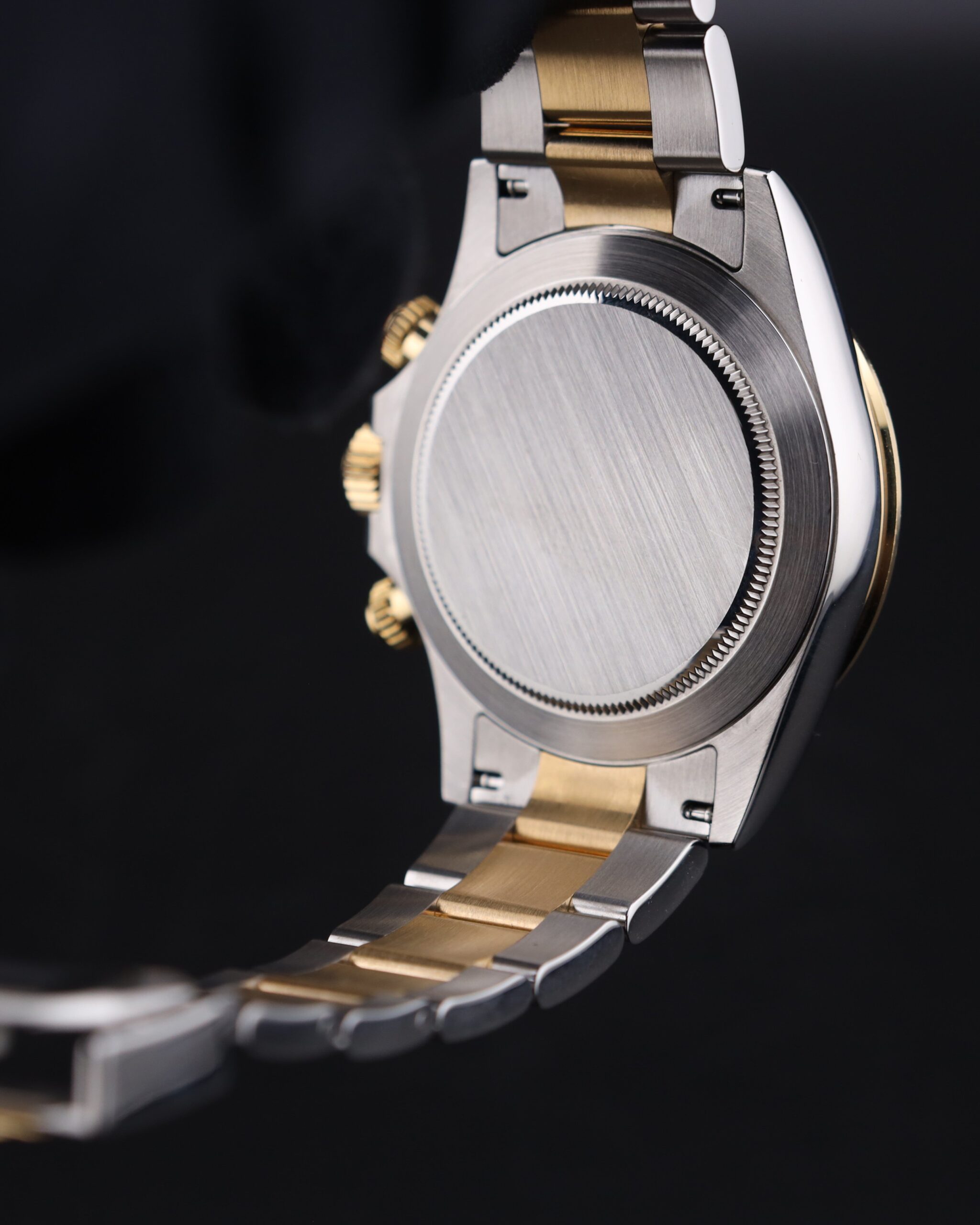 Men's vintage dress automatic watch with leather strap