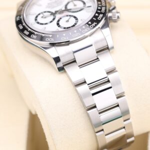 Used Swiss made mechanical watch on leather strap