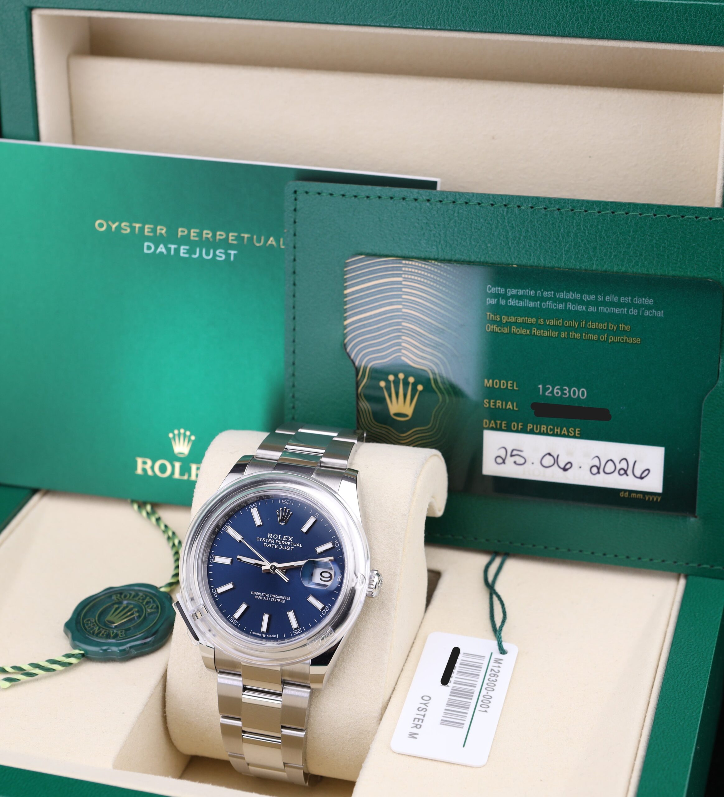 Used Swiss made mechanical watch dial
