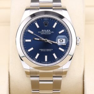 Pre-owned automatic dress watch on wrist