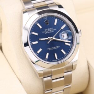 Pre-owned stainless steel chronograph wristwatch