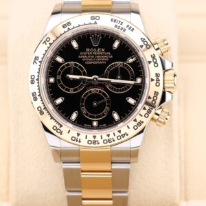 Classic vintage diver watch close-up