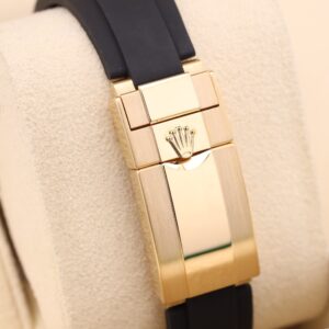 Vintage diver mechanical watch on wrist