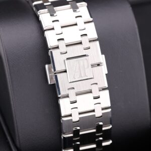 Men's vintage dress automatic watch close-up