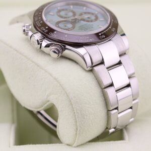 Men's vintage dress automatic watch close-up