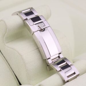 Pre-owned stainless steel chronograph watch