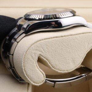 Used Swiss made mechanical watch with silver dial