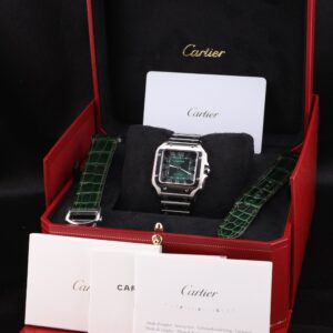 Men's vintage dress automatic watch close-up