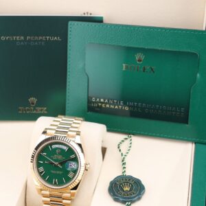 Used Swiss made mechanical watch close-up