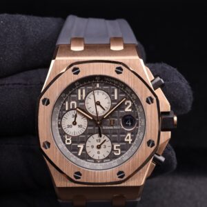 Pre-owned stainless steel chronograph watch